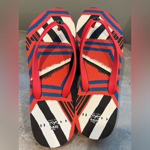 Coach Flop Flops Size 11 Brand New! Beautiful, vibrant colors!